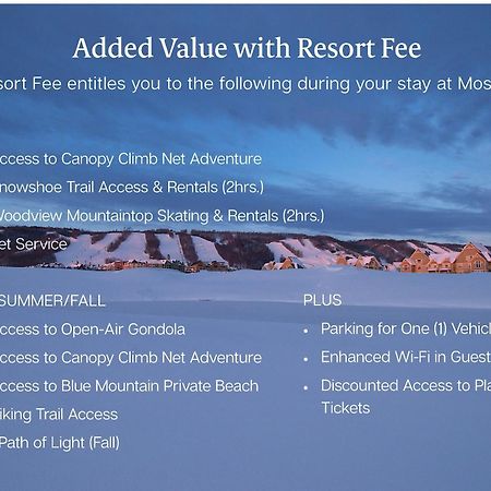 Blue Mountain Resort Mosaic Suites Blue Mountains Buitenkant foto
